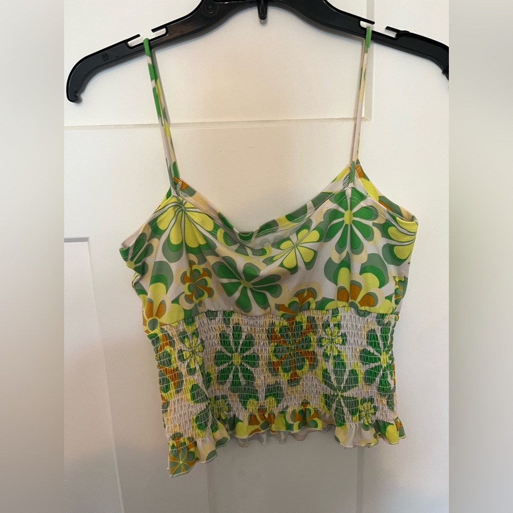 Floral tank top